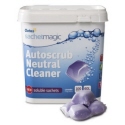 Oates Autoscrub Neutral Cleaner - Lavender Fragrance - 100 Sachets/Bucket