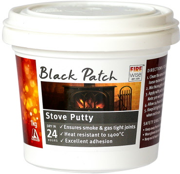 Black Patch Stove Putty Ready to Use