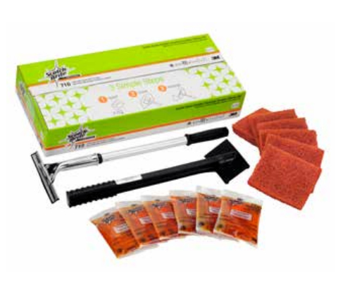 Scotch-Brite ™ Quick Clean Griddle Cleaning System