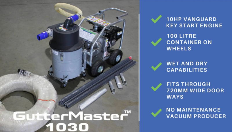 Gutter Master 1030 - Best Industrial Gutter Cleaning Tool