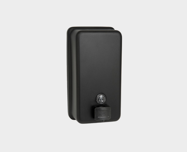 Soap Dispenser Vertical Liquid 1.18L Surface Mounted Matte Black