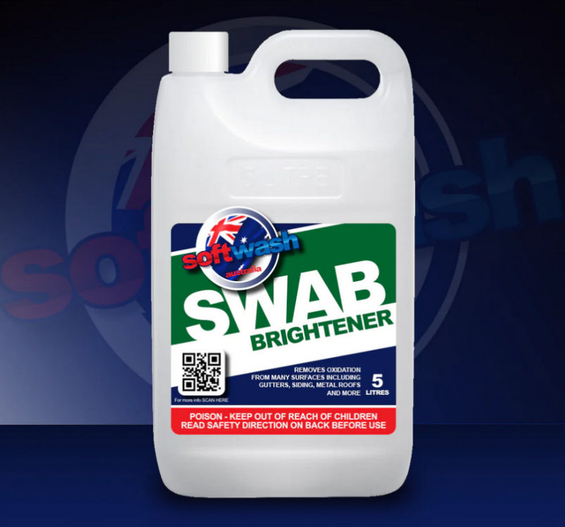 Soft Wash SWAB Brigthener Oxidized Paint Remover