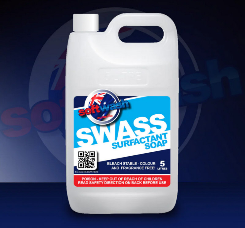 Soft Wash SWASS Surfactant Soap 5L