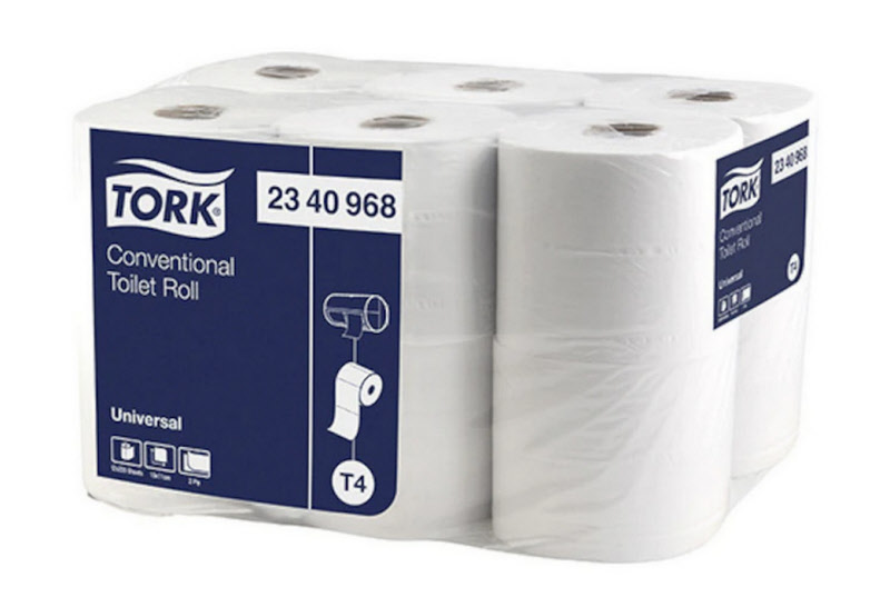 Tork Soft Conventional Toilet Roll Premium 2 Ply