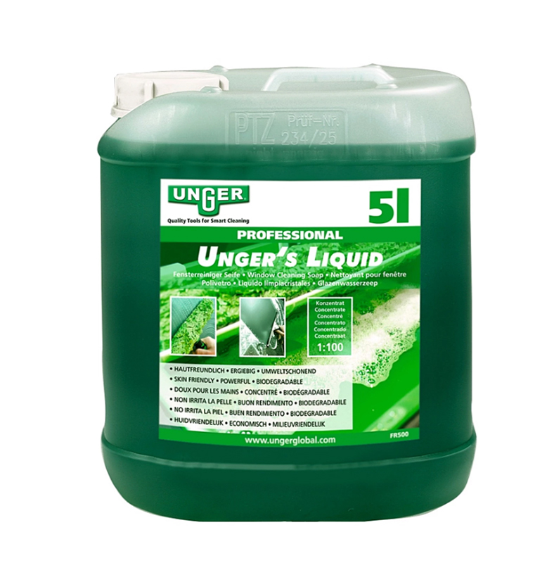 Professional Unger's Liquid Eco Friendly Window Cleaning Soap