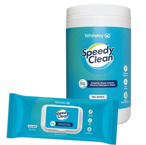 Whiteley Speedy Clean Neutral Detergent Wipes