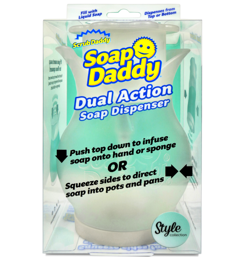 Scrub Daddy Soap Daddy Dual-Action Soap Dispenser
