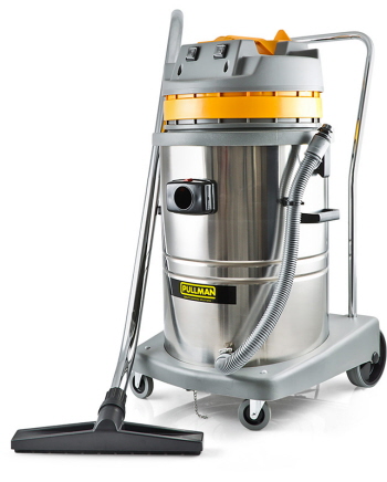 Pullman CB60-2-SS Janitor Canister Wet and Dry Vacuum Cleaner