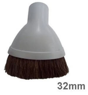 Vacuum Cleaner Dusting Brush Grey 28mm-38mm