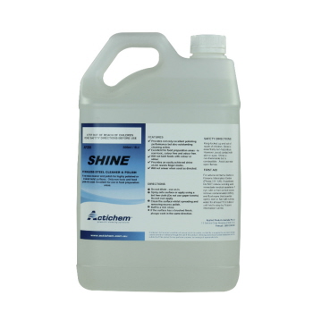 295 actichem shine stainless steel cleaner