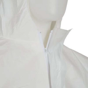 3M Protective Disposable Coverall White Two Way Zipper