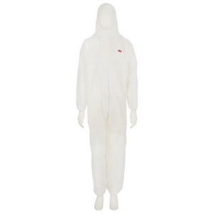 3M Protective Disposable Coverall White 4515 Front View