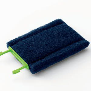 Option: Low Scratch Blue Cleaning Pad