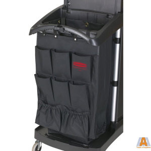 Accessories: Executive 9-Pocket Fabric Organiser Cart Caddy - RMFG9T9000BLA