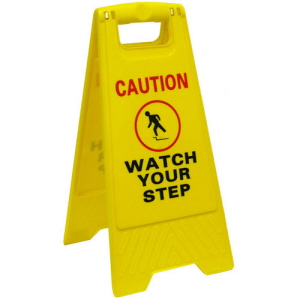 Choose Sign: Caution Watch Your Step - NACSignWYS