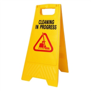 Choose Sign: Cleaning in Progres - NACSignCIP