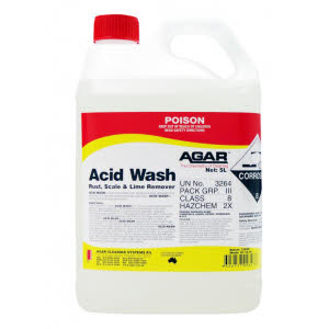 Agar Acid Wash Rust Scale Lime Remover 5L