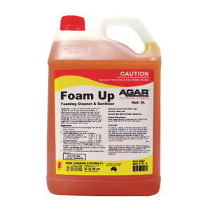 Agar Foam up Foaming Cleaner and Sanitiser 5L