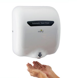 Automatic European Hand Dryer White
