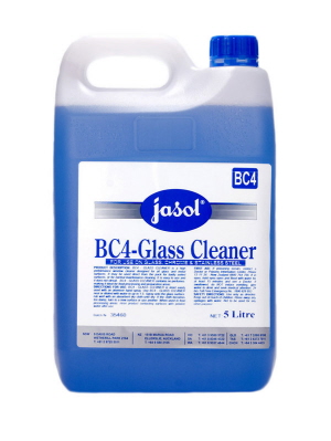 Jasol Bc4 Glass Cleaner - Chrome and Stainless Steel Cleaner 5L