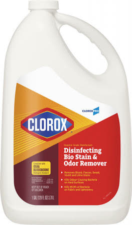 Option: 3.78L Refill Clorox Disinfecting Bio Stain and Odor Remover