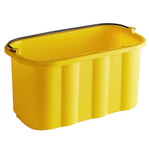 Accessories: Executive 9.5L Quart Sanitizing Caddy Yellow