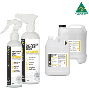 InvisiGarde Hospital Grade Disinfectant Spray and Surface Shield