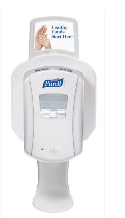 LTX Touch Free Sanitiser Dispenser with Accessories