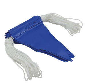 Maxisafe Blue PVC Bunting Flagline