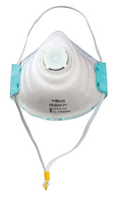 Maxisafe P1 Pre-Moulded Respirator with Valve