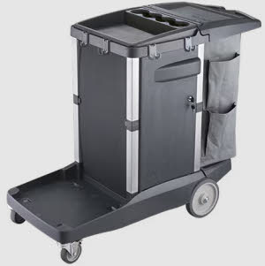 Oates Platinum Janitor Cart Simplicity