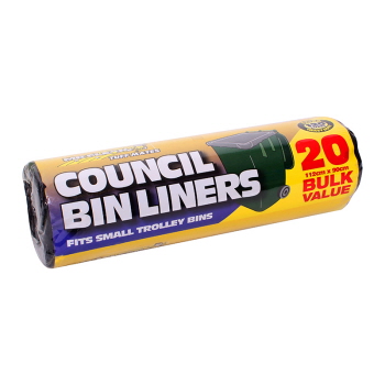 Mr Clean Council Bin Liners 120L 20 Pk