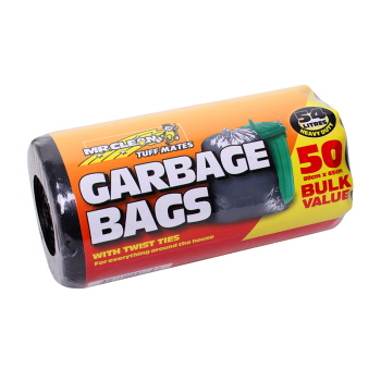 Mr Clean Garbage Bags 54L 50pk M10