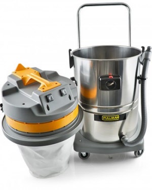 Pullman CB60-2-SS Janitor Canister Wet and Dry Vacuum Cleaner