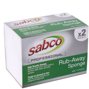Sabco Rub Away Sponge Medium