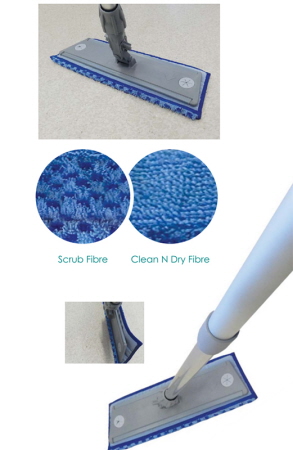 Scrub N Clean Mop Cover For Velcro Mop 40cm
