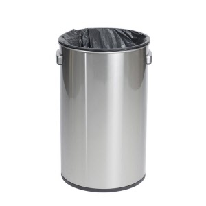 Stainless Steel Bin 60L for Lobby and Large Indoor Areas