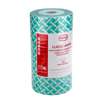 Tiddox Classic Medium Duty Multipurpose Cleaning Wipes 1 Roll