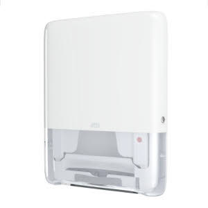 Mini Continuous Multifold Hand Towel Dispenser White
