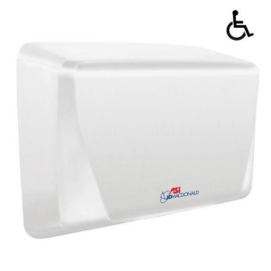Turbo-Slim Surface Mounted Automatic ADA-Compliant Hand Dryers White