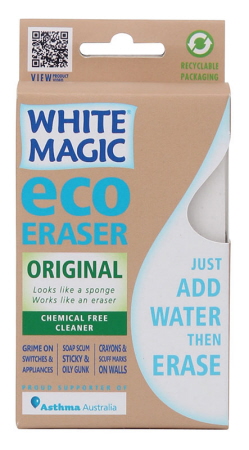 White Magic Eco Eraser Original Block Sponge 11x7x4cm