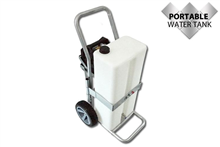 54L Portable Water Tank on Trolley with Pump