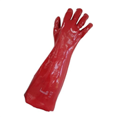 Bastion PVC Red Glove 45cm XL Pair