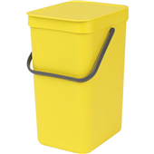Brabantia Waste Bin Sort  Go 16L Yellow