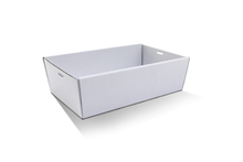 Cater Box Only Rectangle Medium White 50CTN