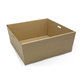 Cater Box Only Square Small Kraft 100CTN