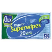 Chux Superwipe Regular Wipes 60cmx30cm 20Pack