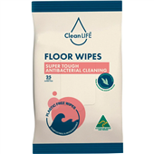 Clean Life Floor Wipes 25PK