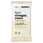 Clean Life Vinegar Floor Wipes 40PK