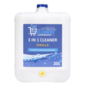 Cleaners Supermarket 3 IN 1 Disinfectant Cleaner Vanilla 20L